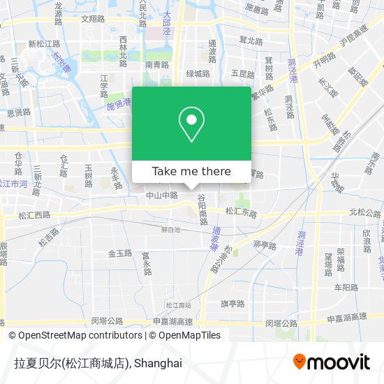 拉夏贝尔(松江商城店) map