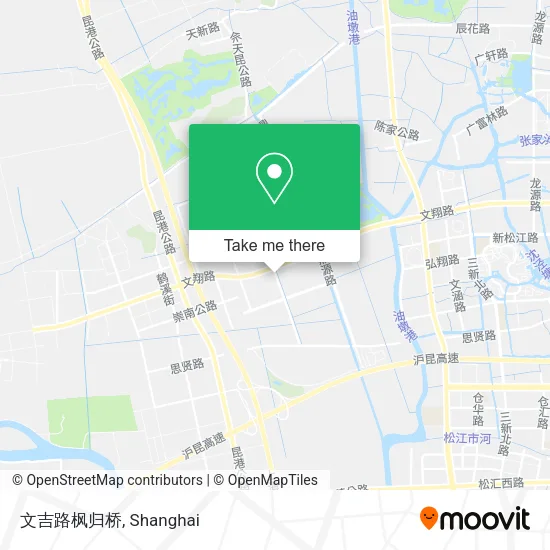 文吉路枫归桥 map