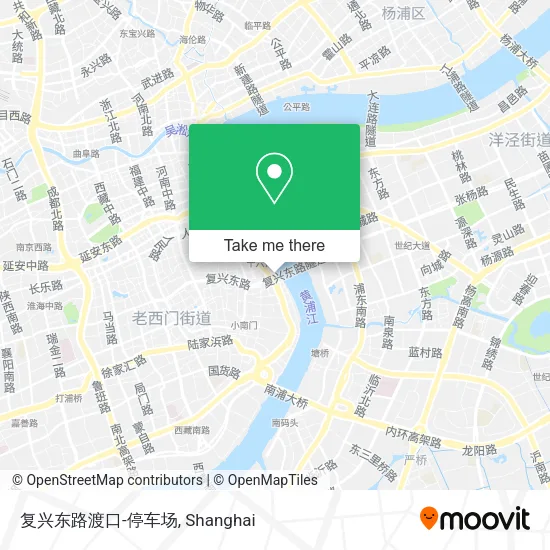 复兴东路渡口-停车场 map