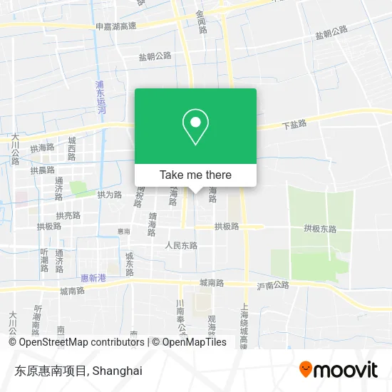 东原惠南项目 map