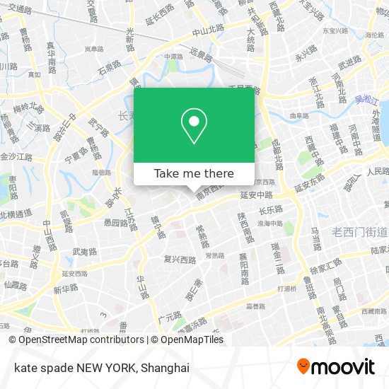 kate spade NEW YORK map