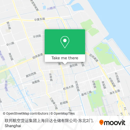 联邦航空货运集团上海日达仓储有限公司-东北2门 map