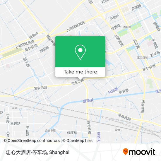 忠心大酒店-停车场 map