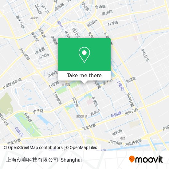 上海创赛科技有限公司 map