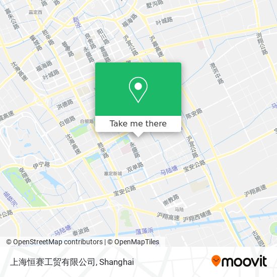 上海恒赛工贸有限公司 map