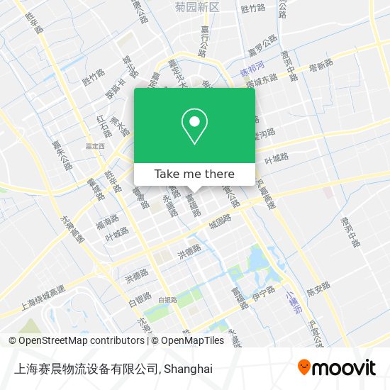 上海赛晨物流设备有限公司 map