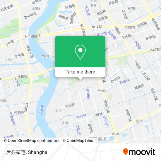后乔家宅 map