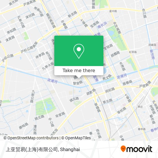 上亚贸易(上海)有限公司 map