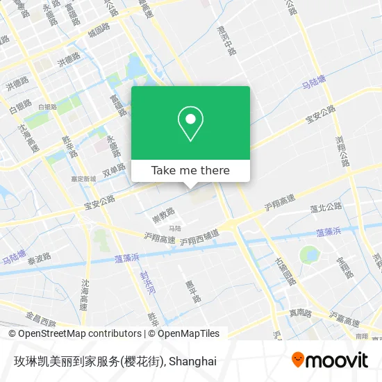 玫琳凯美丽到家服务(樱花街) map