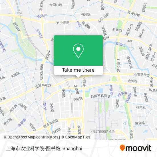 上海市农业科学院-图书馆 map