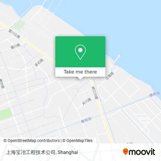 上海宝冶工程技术公司 map