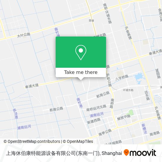 上海休伯康特能源设备有限公司(东南一门) map