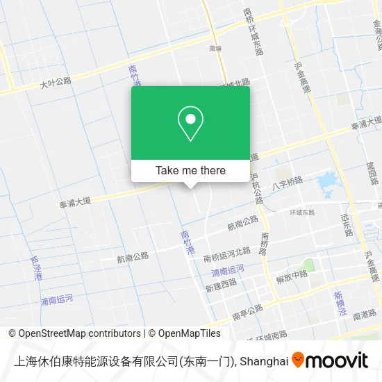 上海休伯康特能源设备有限公司(东南一门) map