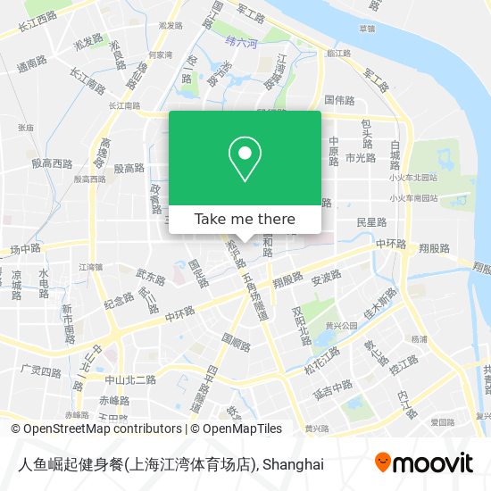 人鱼崛起健身餐(上海江湾体育场店) map