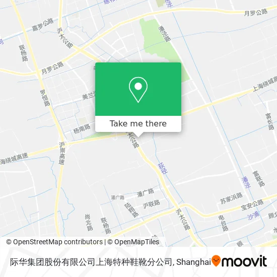际华集团股份有限公司上海特种鞋靴分公司 map