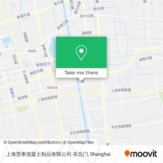 上海贤奉混凝土制品有限公司-东北门 map