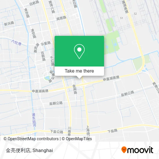 金亮便利店 map