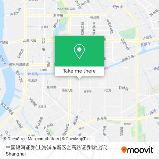 中国银河证券(上海浦东新区金高路证券营业部) map