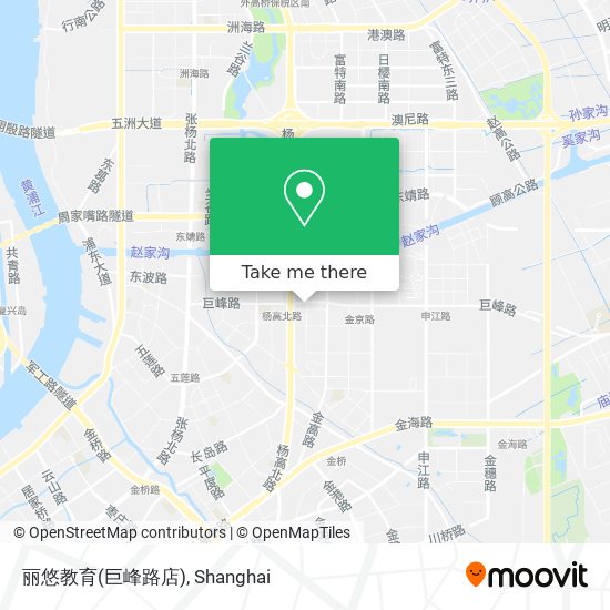 丽悠教育(巨峰路店) map