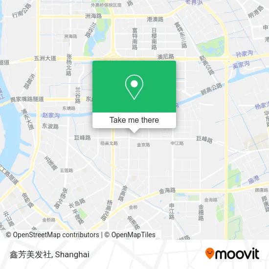 鑫芳美发社 map