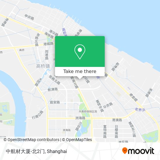 中航材大厦-北2门 map