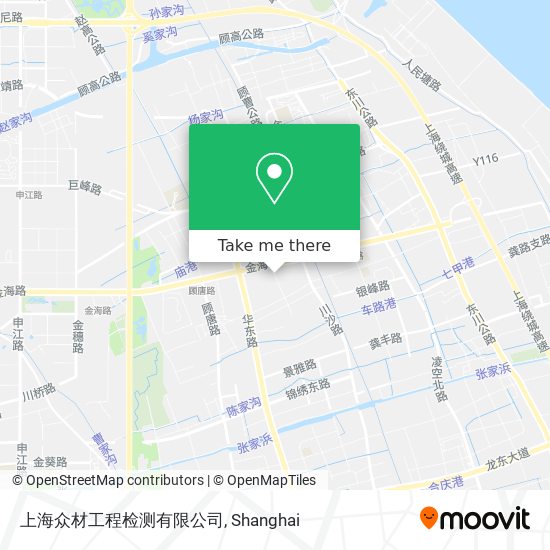 上海众材工程检测有限公司 map