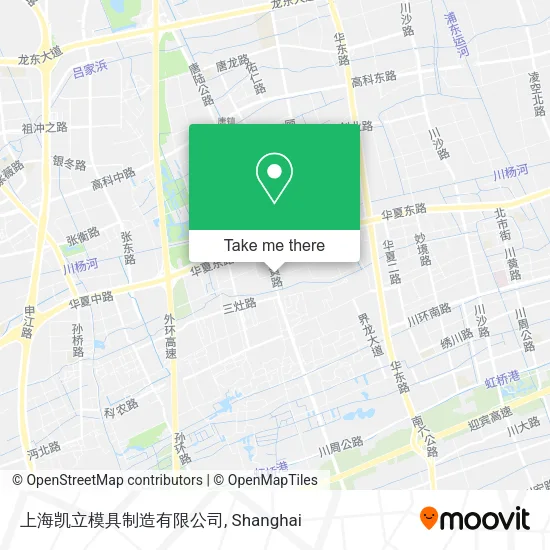 上海凯立模具制造有限公司 map
