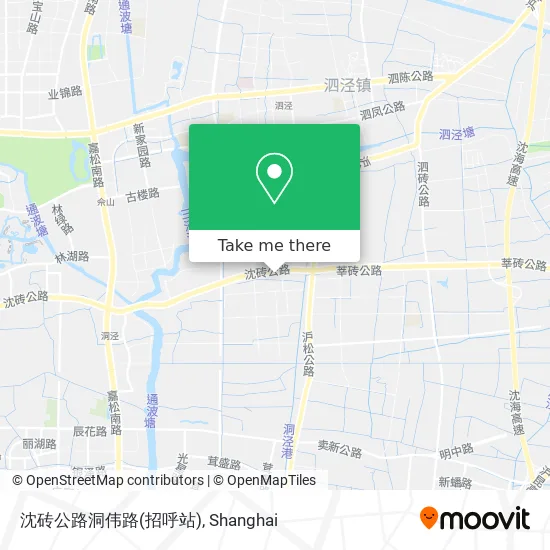 沈砖公路洞伟路(招呼站) map