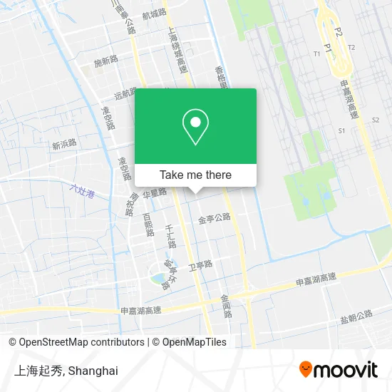 上海起秀 map