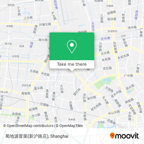 蜀地源冒菜(新沪路店) map