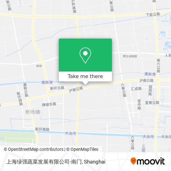 上海绿强蔬菜发展有限公司-南门 map