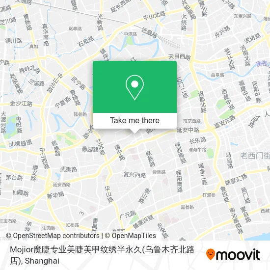 Mojior魔睫专业美睫美甲纹绣半永久(乌鲁木齐北路店) map