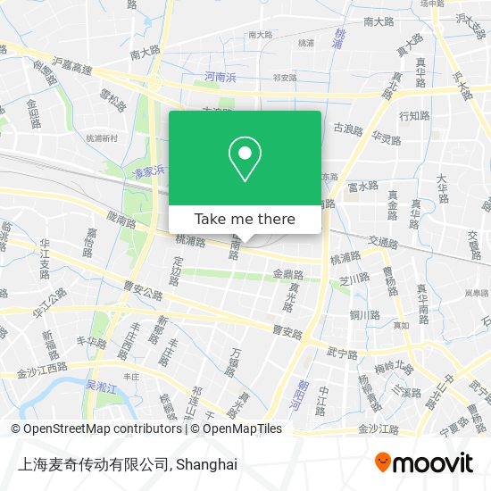 上海麦奇传动有限公司 map
