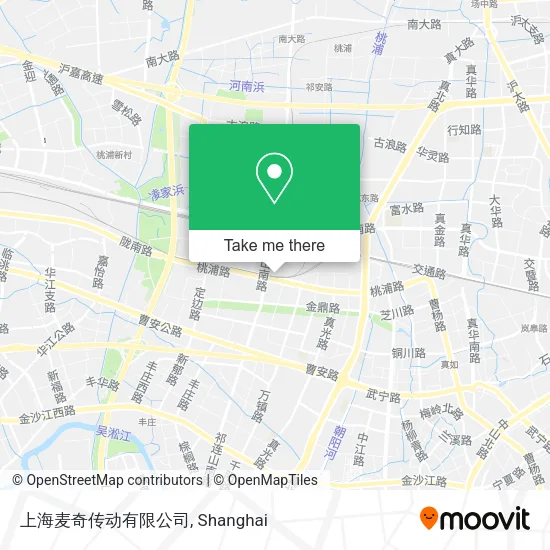 上海麦奇传动有限公司 map