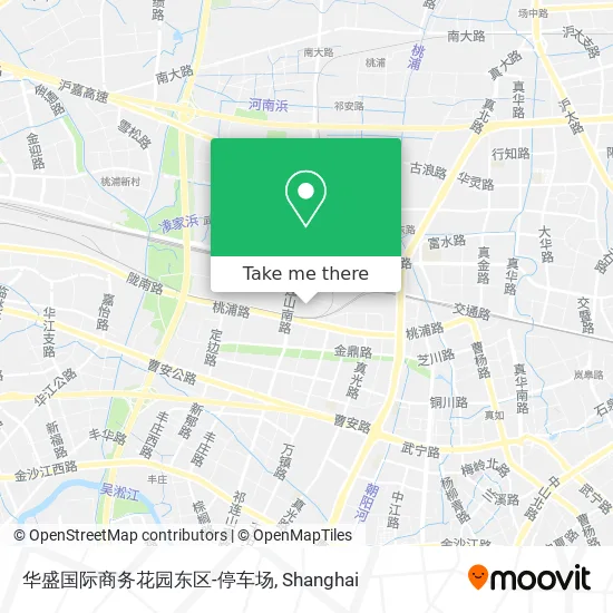 华盛国际商务花园东区-停车场 map