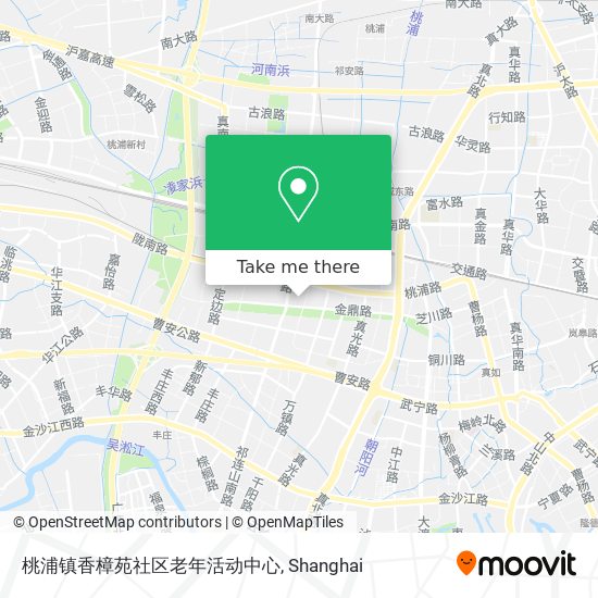 桃浦镇香樟苑社区老年活动中心 map