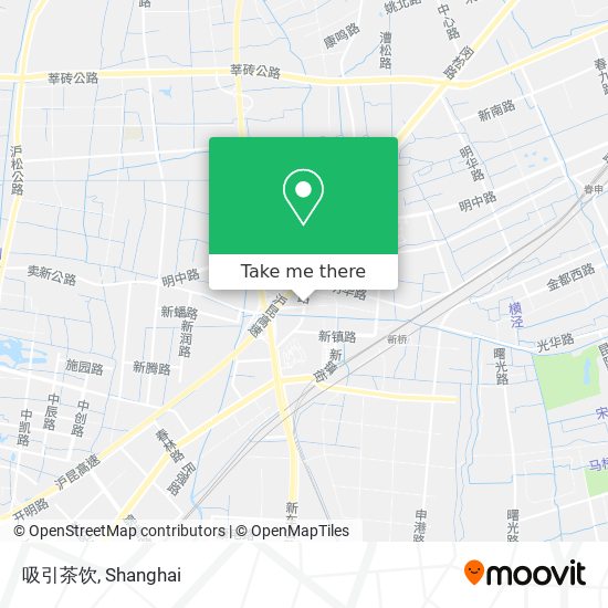 吸引茶饮 map