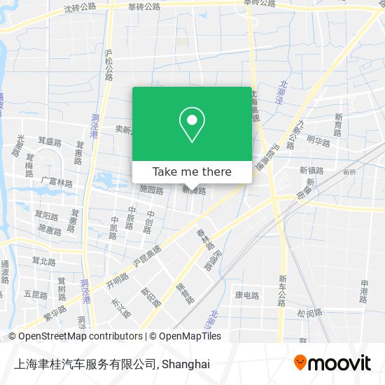 上海聿桂汽车服务有限公司 map