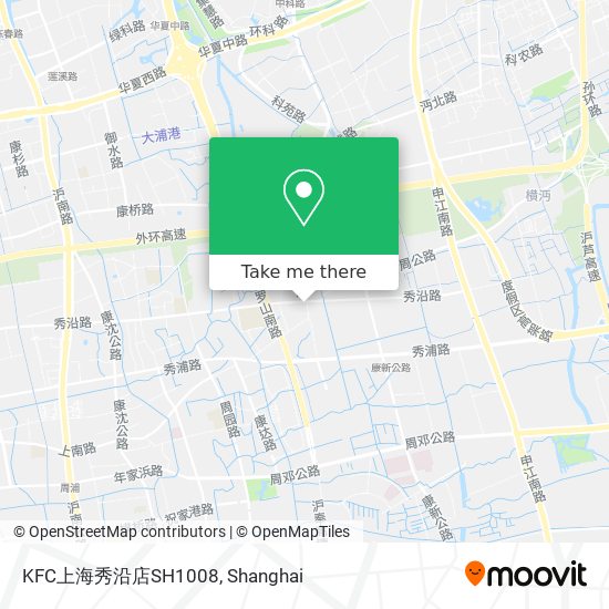 KFC上海秀沿店SH1008 map