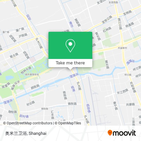 奥米兰卫浴 map