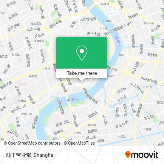 顺丰营业部 map