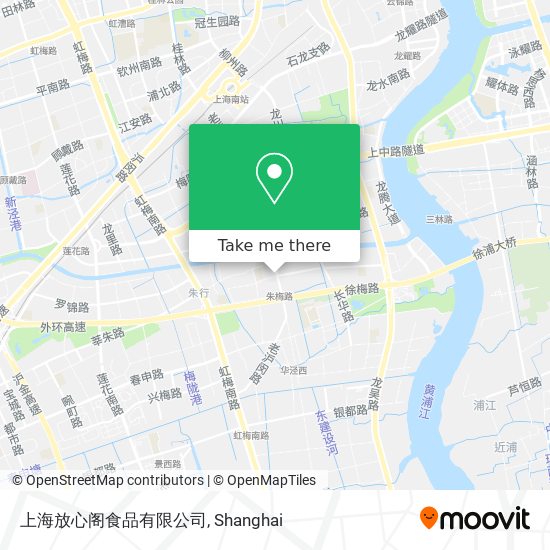 上海放心阁食品有限公司 map