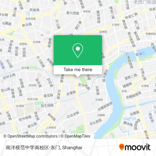 南洋模范中学南校区-东门 map