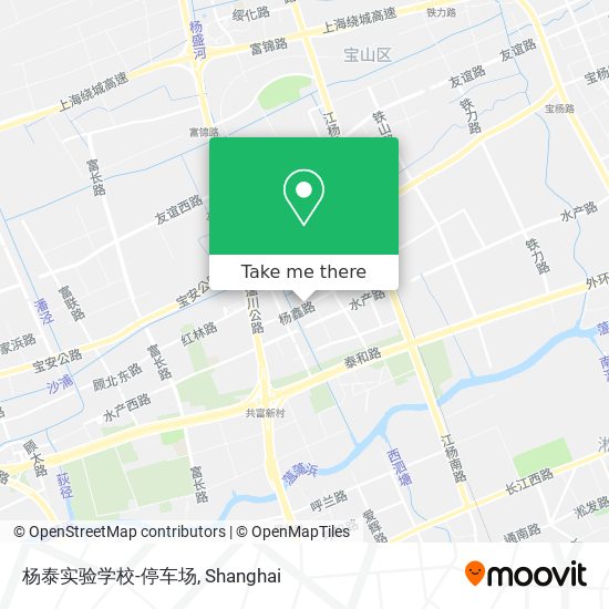 杨泰实验学校-停车场 map