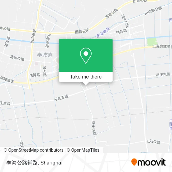 奉海公路辅路 map