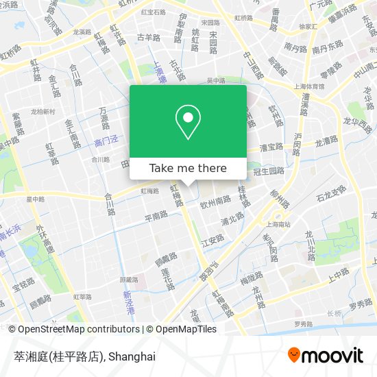 萃湘庭(桂平路店) map