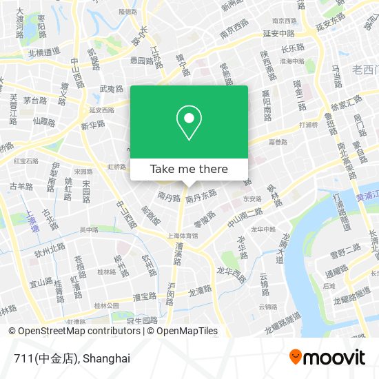 711(中金店) map