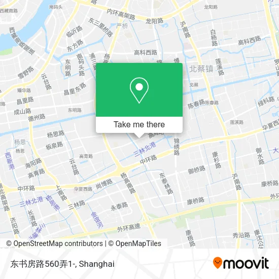 东书房路560弄1- map