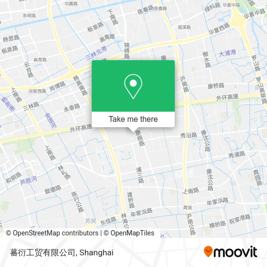 蕃衍工贸有限公司 map