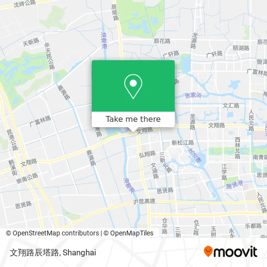 文翔路辰塔路 map